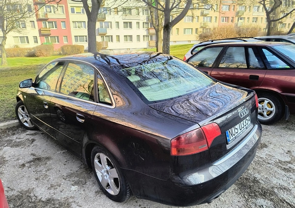 Audi A4 cena 18000 przebieg: 358450, rok produkcji 2007 z Miłomłyn małe 106